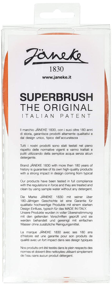 Jäneke Superbrush Orange with Fuxia Hedgehog - 55 g