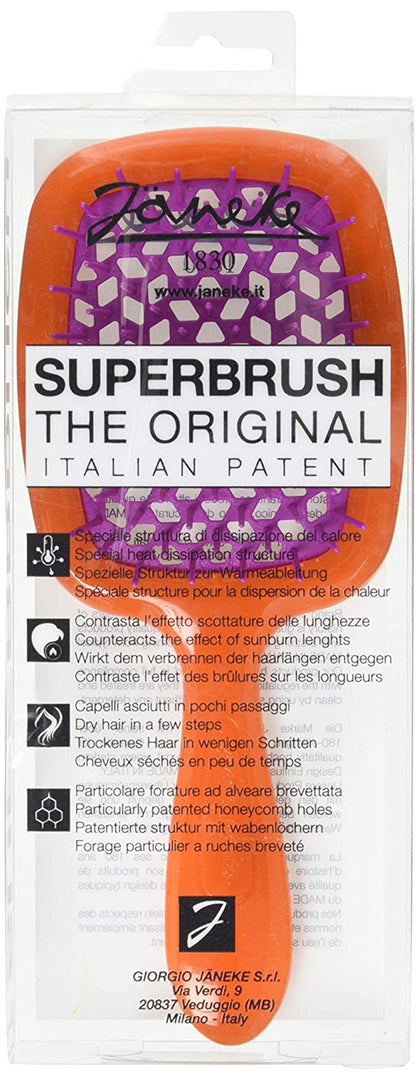 Jäneke Superbrush Orange with Fuxia Hedgehog - 55 g